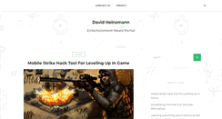 Desktop Screenshot of davidheinzmann.com